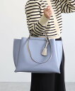 MIAN 【お仕事/シーズンレス/ロングセラー】LILY/横型A4トートバッグ トライシル バッグ トートバッグ ブルー ブラウン ブラック ベージュ グレー ...
