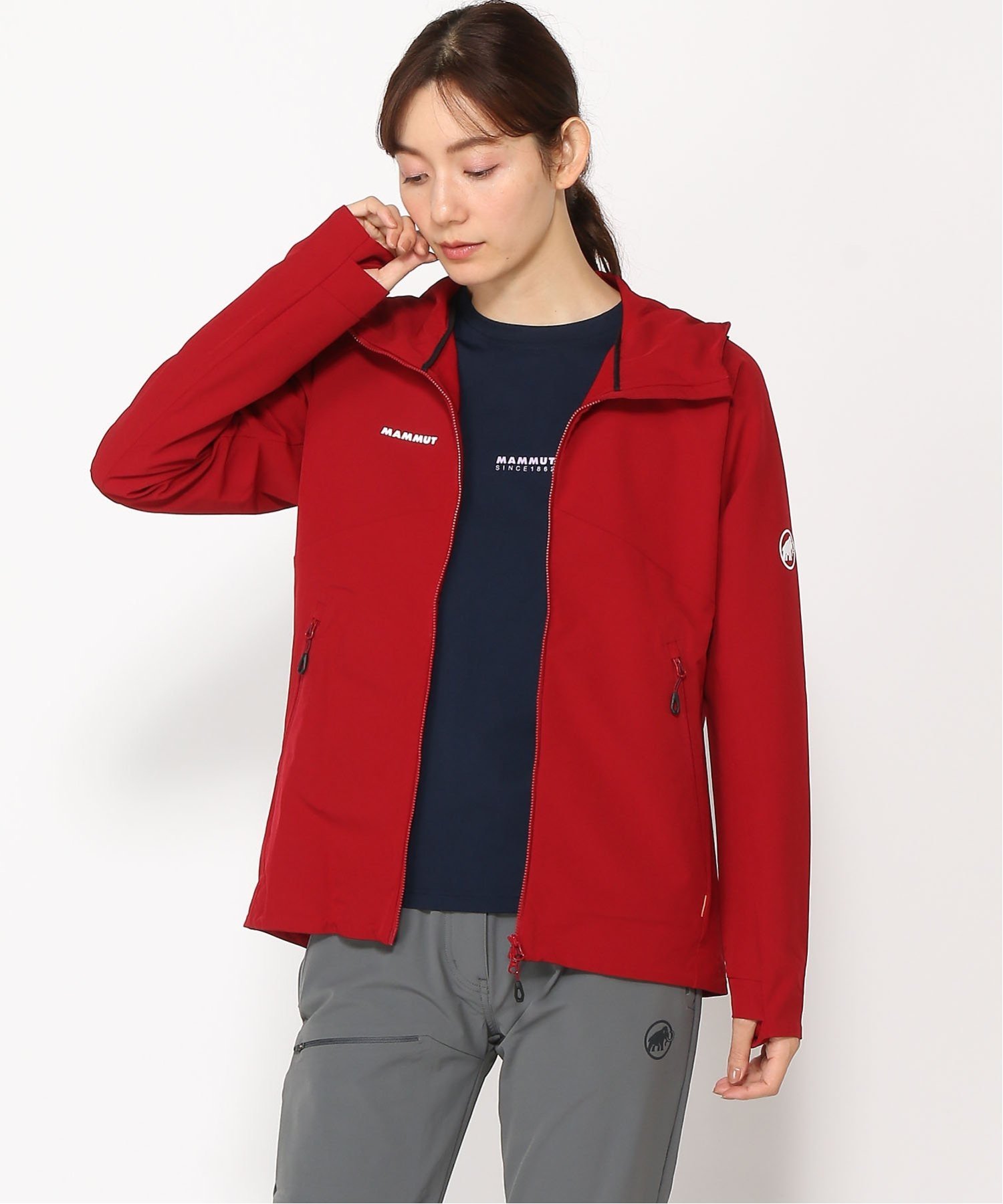 【SALE／20%OFF】MAMMUT 【公式】MAMMUT/マムート マクン 2.0 ソフトシェル フーデッド ジャケット アジアンフィット ウィメンズ / Macun 2.0 SO Hooded Jacket AF Women マムート ジャケット…