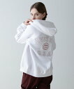 AVIREX VARSITY LOGO SWEAT PARKA/バーシティロゴ スウェットパーカー アヴィレックス トップス パーカー・フーディー ブラック グリーン ホワイト【送料無料】(4)