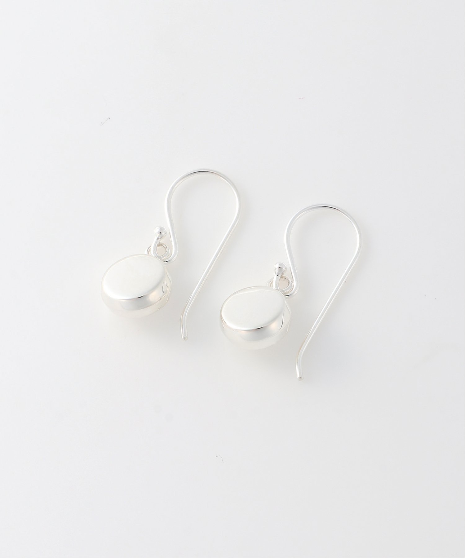 Supesataito - SCALABLANCHE SCALABLANCHE/(W)ボタンフックピアス(SV925) スカラ アクセサリー・腕時計 ピアス シルバー【送料無料】