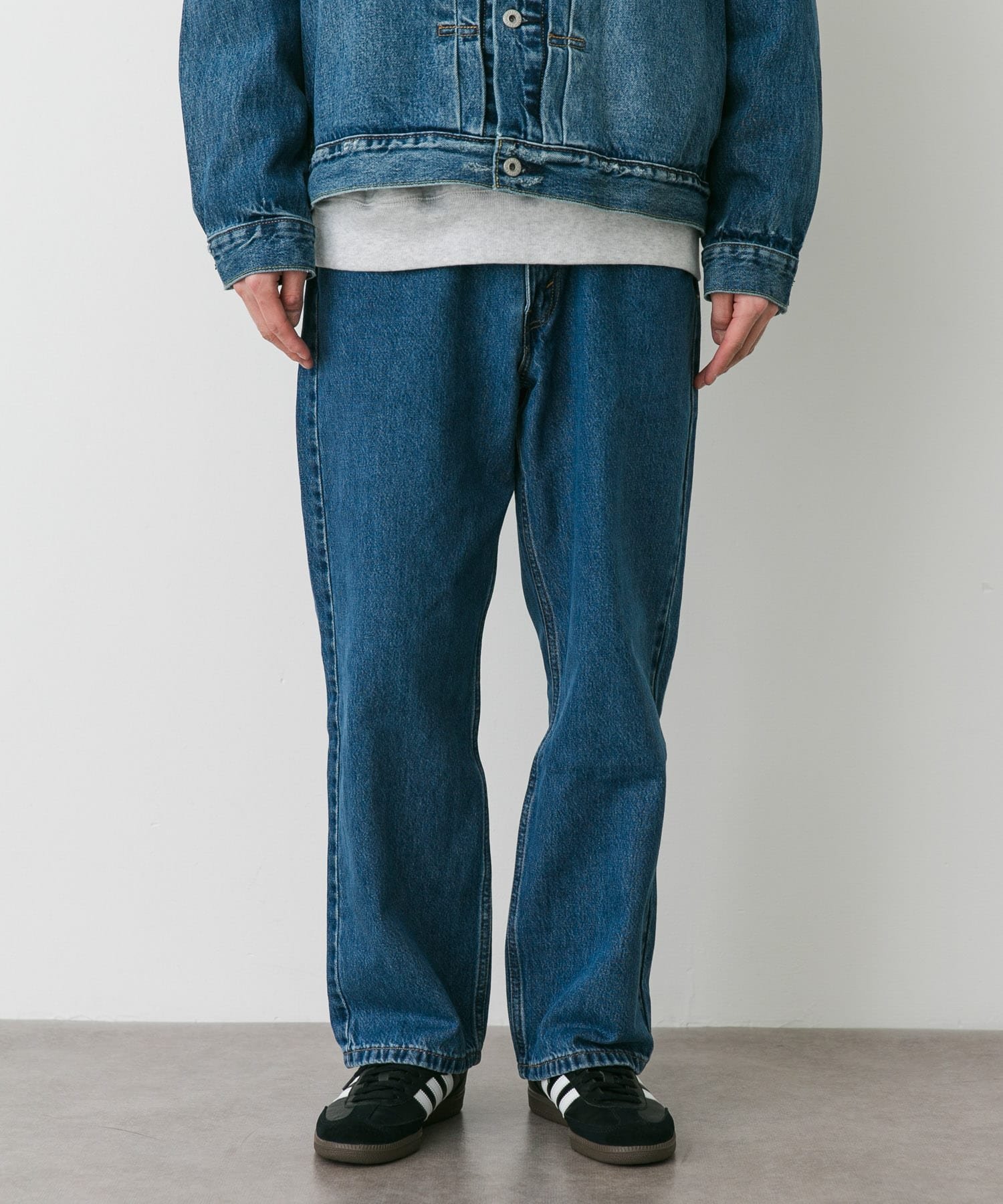 URBAN RESEARCH DOORS LEVI'S 565 97 LOOSE STRAIGHT アーバンリサーチドアーズ パンツ ジーンズ・デニムパンツ ブラック ブルー【送料無料】