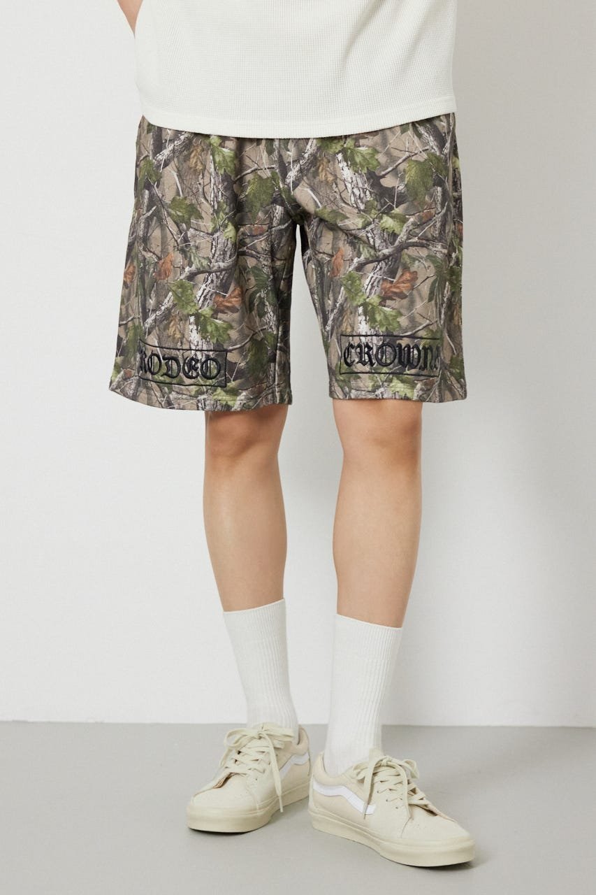 RODEO CROWNS WIDE BOWL Blackletter ショートパンツ ロデオクラウンズワイドボウル パンツ その他のパンツ グレー ブラック