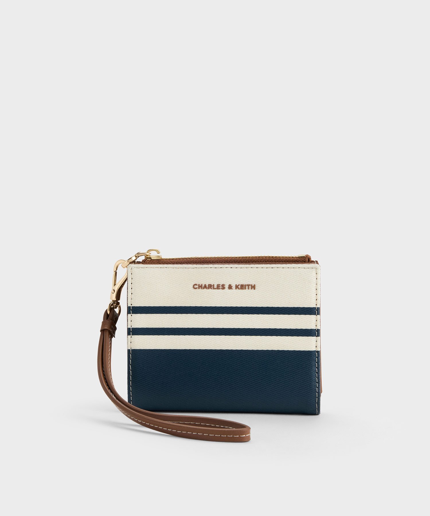 CHARLES & KEITH Hanya ハンヤ キャンバス ベルトストラップ リストレット チャールズアンドキース 財布・ポーチ・ケース コインケース・小銭入れ・札入れ【送料無料】