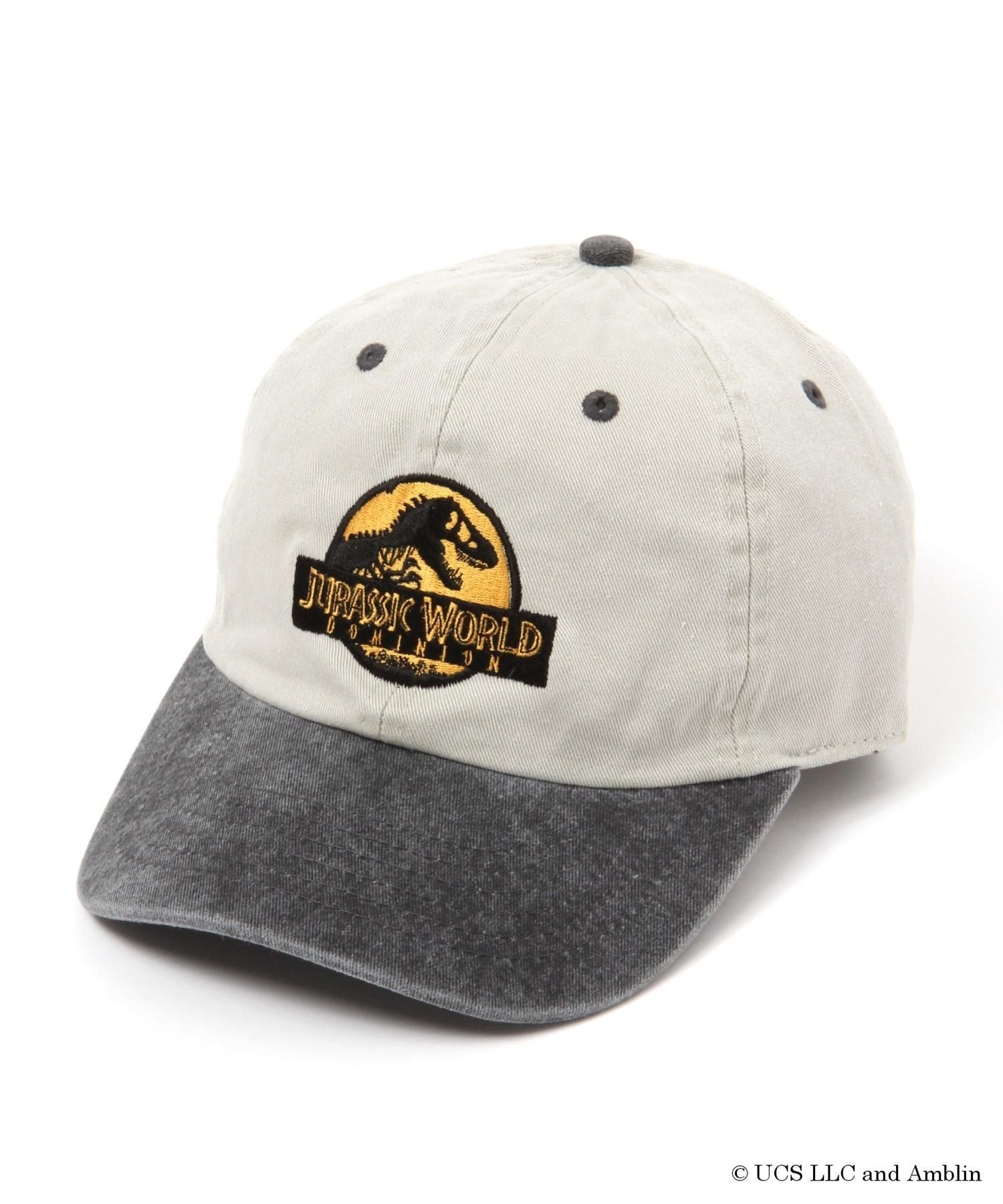 niko and ... (M)ジュラシックコラボCAP ニコアンド 帽子 キャップ グレー ブラック【送料無料】のサムネイル