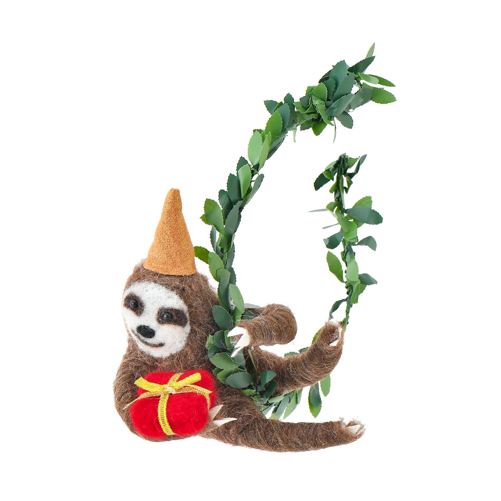 【SALE／50%OFF】Francfranc ファブリックオーナメント なまけもの ギフト フランフラン インテリア・生活雑貨 オブジェ・置物・アートのサムネイル