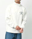 【SALE/7%OFF】MRU MRU スウェット トレーナー メンズ 裏起毛 ハーフジップ マルカワ トップス スウェット・トレーナー ホワイト ブラック ベージュ グレー ネイビー
