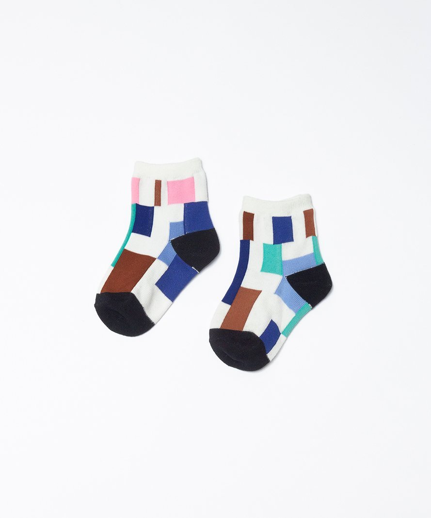 楽天Rakuten FashionTRICOTÉ RANDOM PATCH SOCKS （KIDS） トリコテ マタニティウェア・ベビー用品 ベビーソックス オレンジ