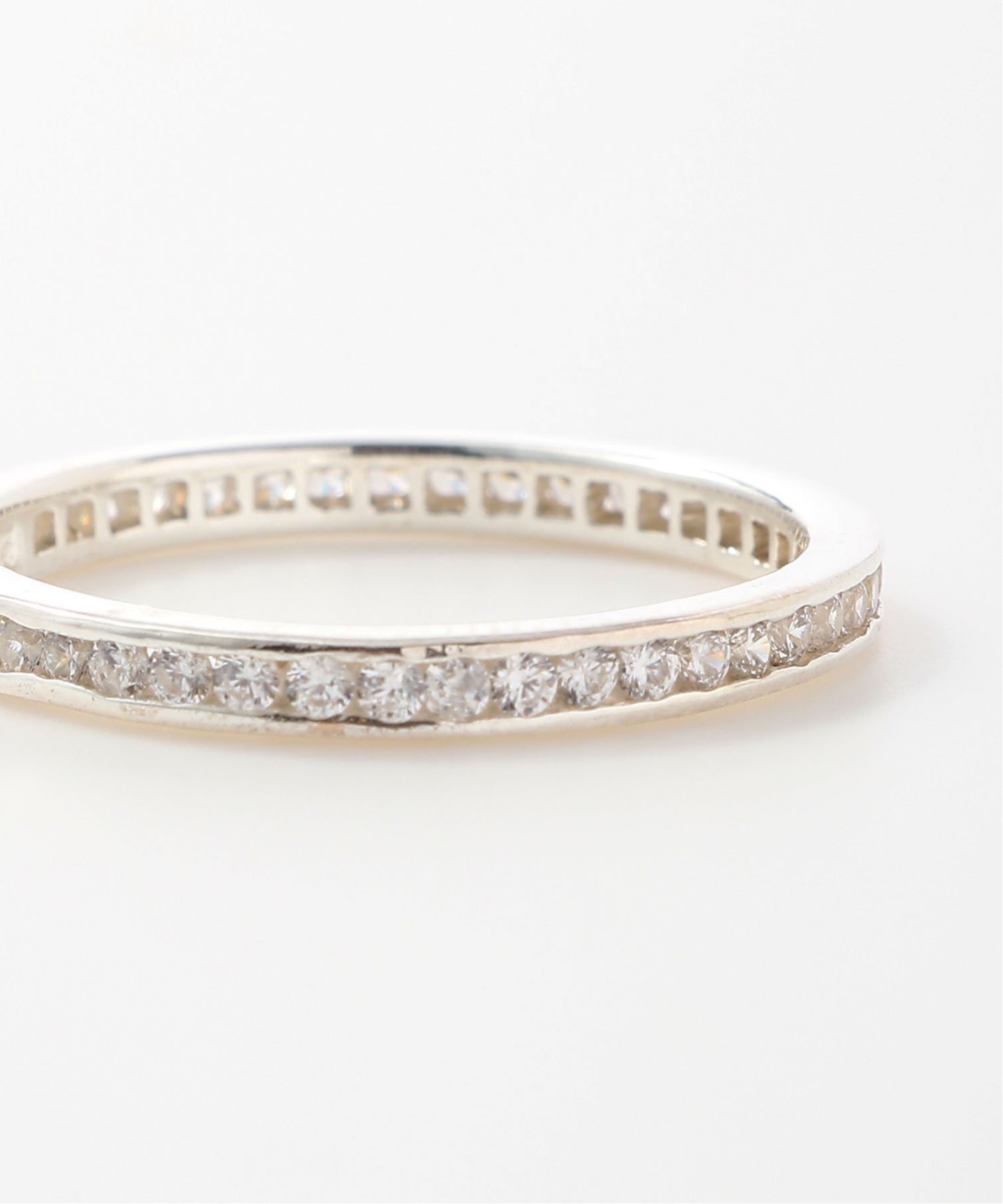 SCALABLANCHE SCALABLANCHE/(M)Qzダイヤストーンラウンドリング(SV925) スカラ アクセサリー・腕時計 リング・指輪 シルバー