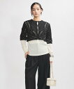 【SALE/30%OFF】ADAM ET ROPE' FEMME 【オケージョン】ハーフスリーブレースボレロ アダムエロペ トップス カーディガン ホワイト ブ...