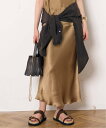 AP STUDIO 【ANINE BING/アニン ビン】FLARE SKIRT(KHAKI) エーピーストゥディオ スカート ロング・マキシスカート カーキグ...
