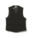 【SALE/50%OFF】BEAMS HEART MEN キルティング ジレ(S~L) ビームス アウトレット トップス ベスト・ジレ ブラック【送料無料】
