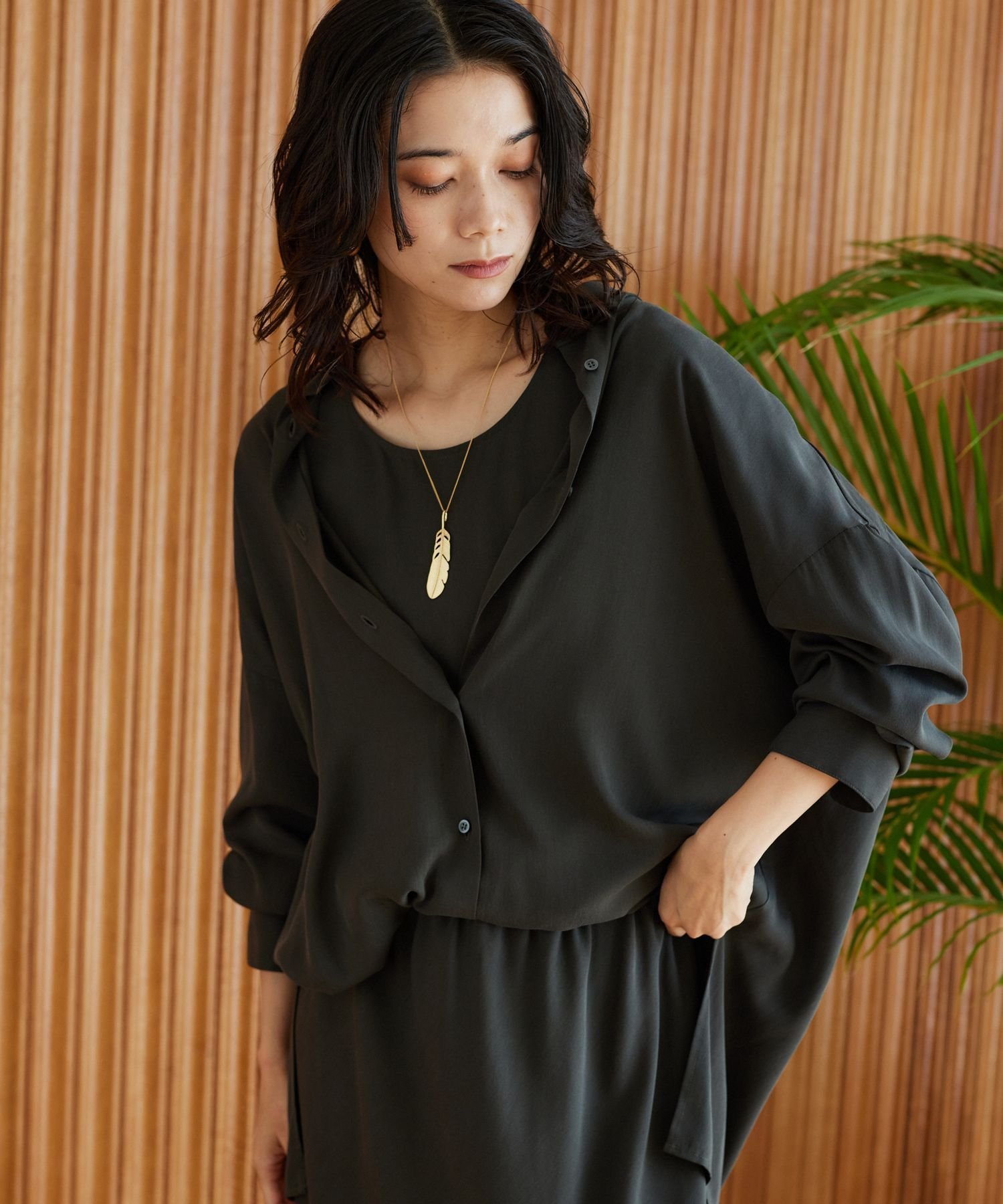 Yaバンヤードストーム　セットアップ　グリーン　ニット　サイズ1 BARNYARDSTORM（バンヤードストーム）の「BARNYARDSTORM / 2WAY