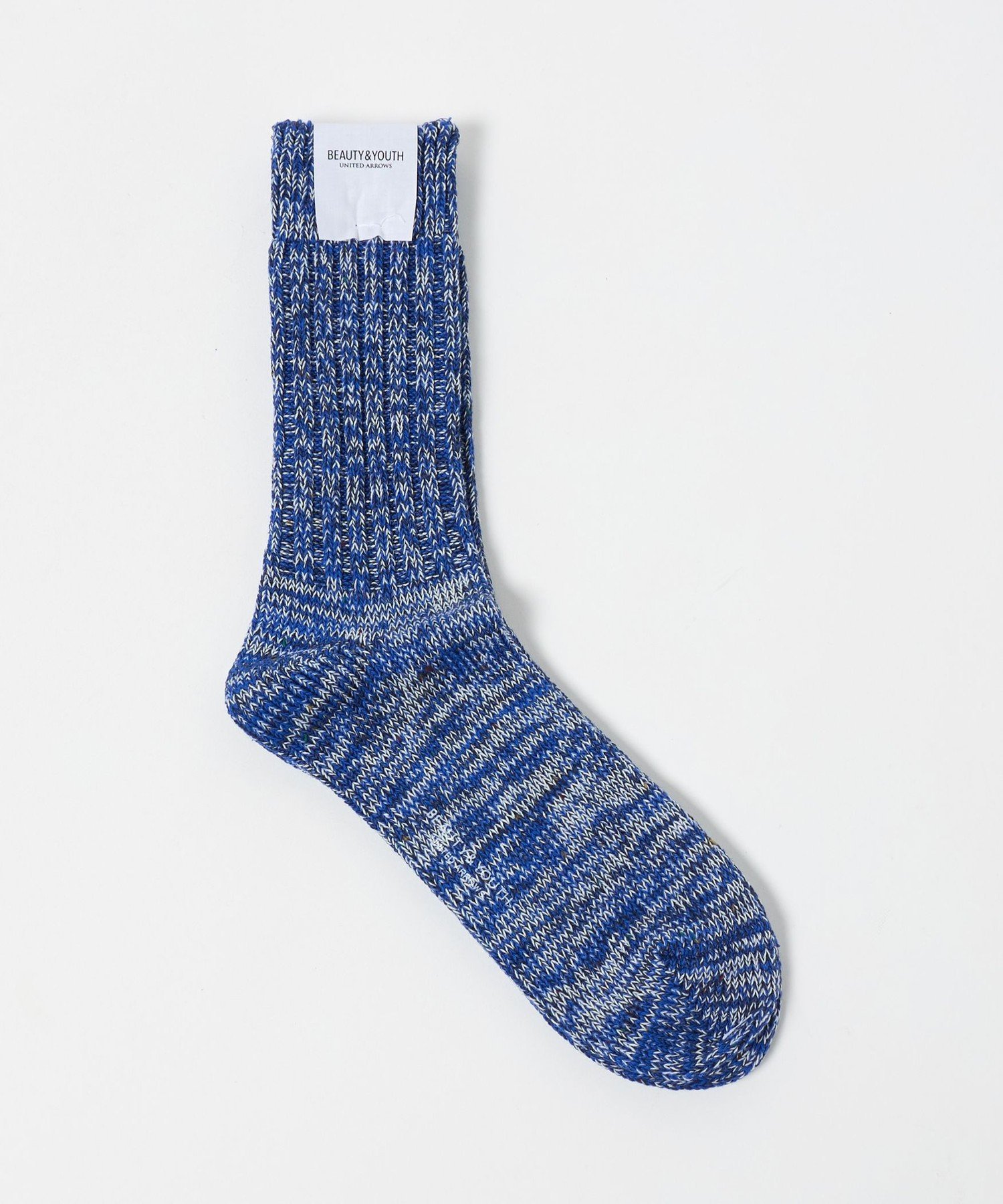 【SALE／30%OFF】BEAUTY&YOUTH UNITED ARROWS ネップ ヘビー ソックス ユナイテッドアローズ アウトレット 靴下・レッグウェア 靴下 ホワイト ブラック ピンク