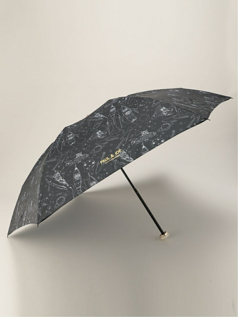 PAUL & JOE PAUL&JOE ACCESSOIRES/(W)【雨傘】ポール & ジョー (PAUL & JOE ACCESSOIRES) 猫柄 折りたたみ傘 【公式ムーンバット】 グラスファイバー ムーンバット ファッション雑貨 折りたたみ傘 ブラック ホワイト グリーン【送料無料】