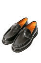 【中古】COLE HAAN◆ローファー/US8.5/BLK/レザー/C34303/ゼログランドオムニベネチアンローファー【シューズ】