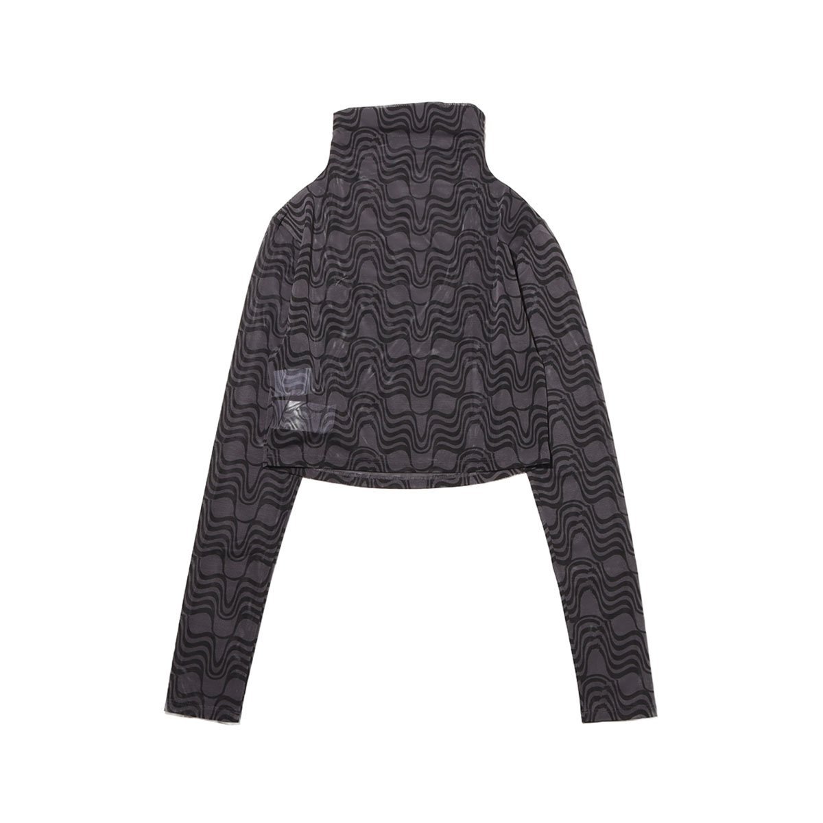 PUMA WINTER RINK SEE THROUGH LONGSLEEVE PUMA BLACK 23FA-I アトモス トップス カットソー・Tシャツ ブラック
