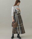 【SALE／50 OFF】Sonny Label BIGチェックインナーセットキャミワンピース サニーレーベル ワンピース ドレス ワンピース【送料無料】