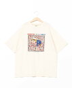 OCEAN GROUND OCEAN GROUND/(K)Jr.HIDE SEEKパロディTシャツ オーシャンアンドグラウンド トップス カットソー Tシャツ ホワイト グレー