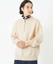 【SALE/50%OFF】UNITED ARROWS green label relaxing <kinoko.さん * GLR or>ハーフジップ ニット プ...