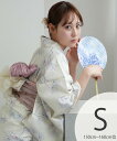 utatane utatane 浴衣3点セット クリームに涼しげな松花火 Sサイズ ウタタネ 着物・浴衣・和装小物 浴衣 ホワイト【送料無料】