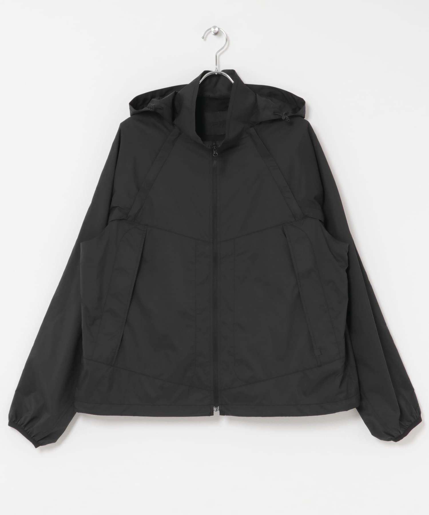 URBAN RESEARCH BUYERS SELECT DAIWA PIER39 TECH PERTEX RUN-GUN 2WAY PARKA ユーアールビーエス ジャケット アウター ナイロンジャケット ブラック【送料無料】