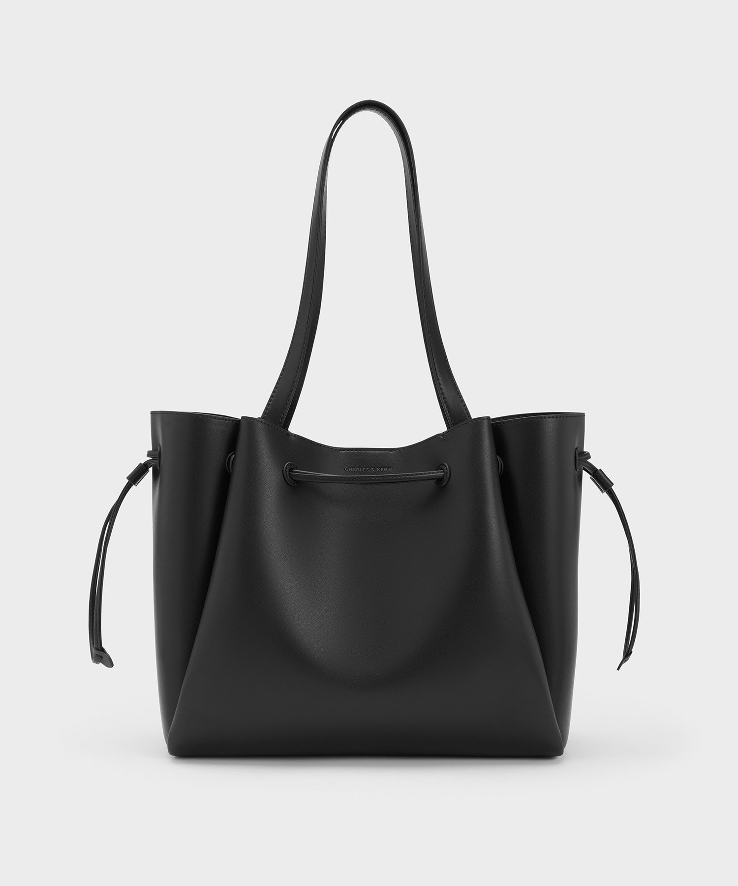 CHARLES & KEITH Hanya ハンヤ ドローストリング トートバッグ チャールズアンドキース バッグ トートバッグ【送料無料】