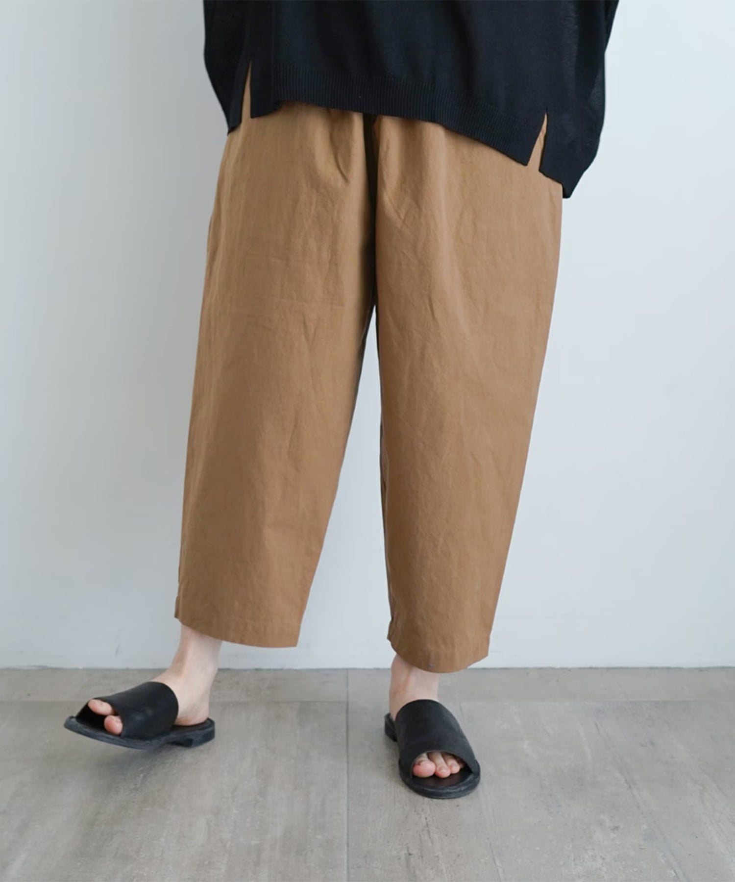 オローネ アライザラシニューバルーンパンツ タンデイ スー パンツ その他のパンツ グレー ブルー ブラウン
