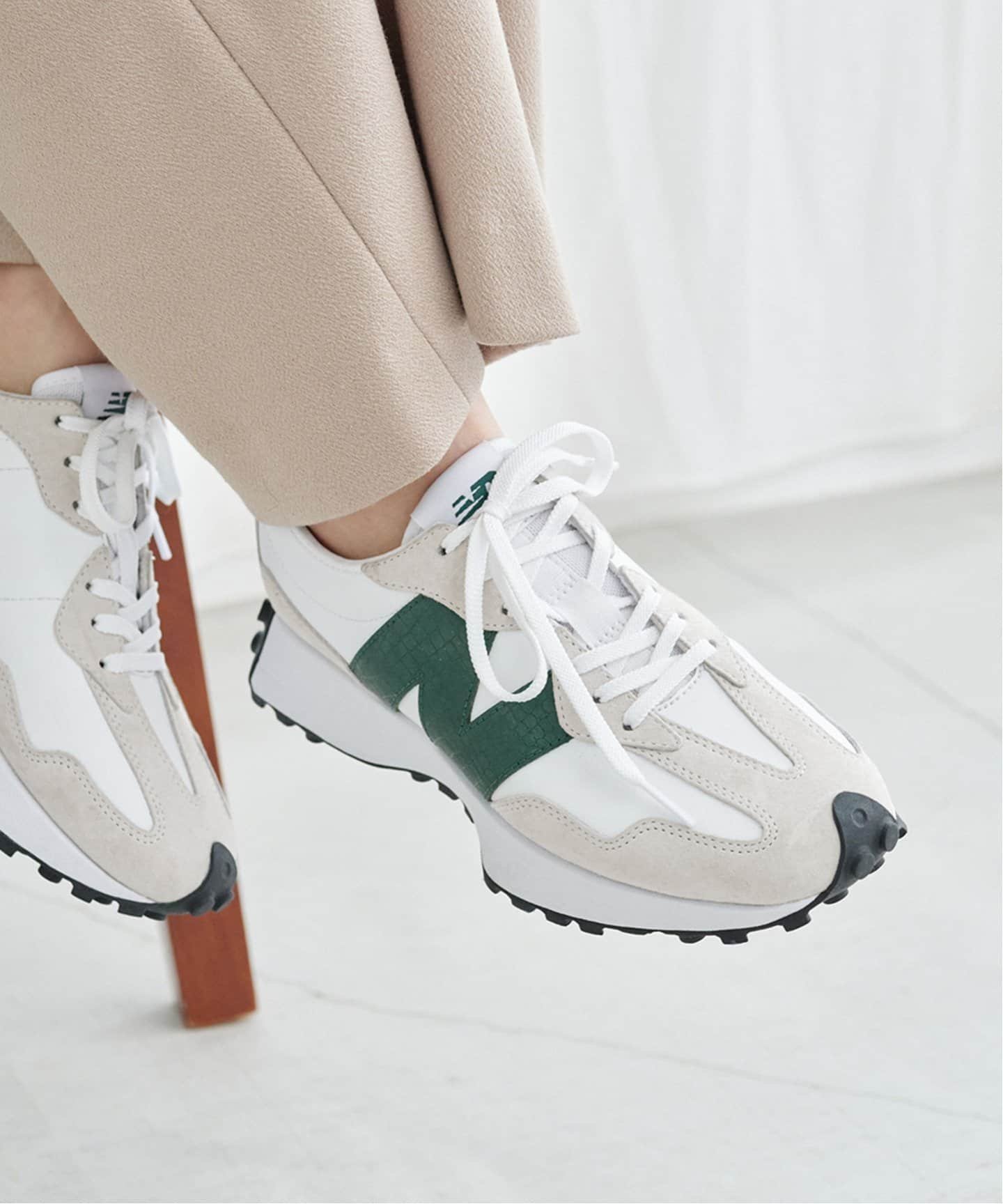 IENA 【NEW BALANCE / ニューバランス】WS327DC イエナ シューズ・靴 スニーカー ホワイト【送料無料】のサムネイル