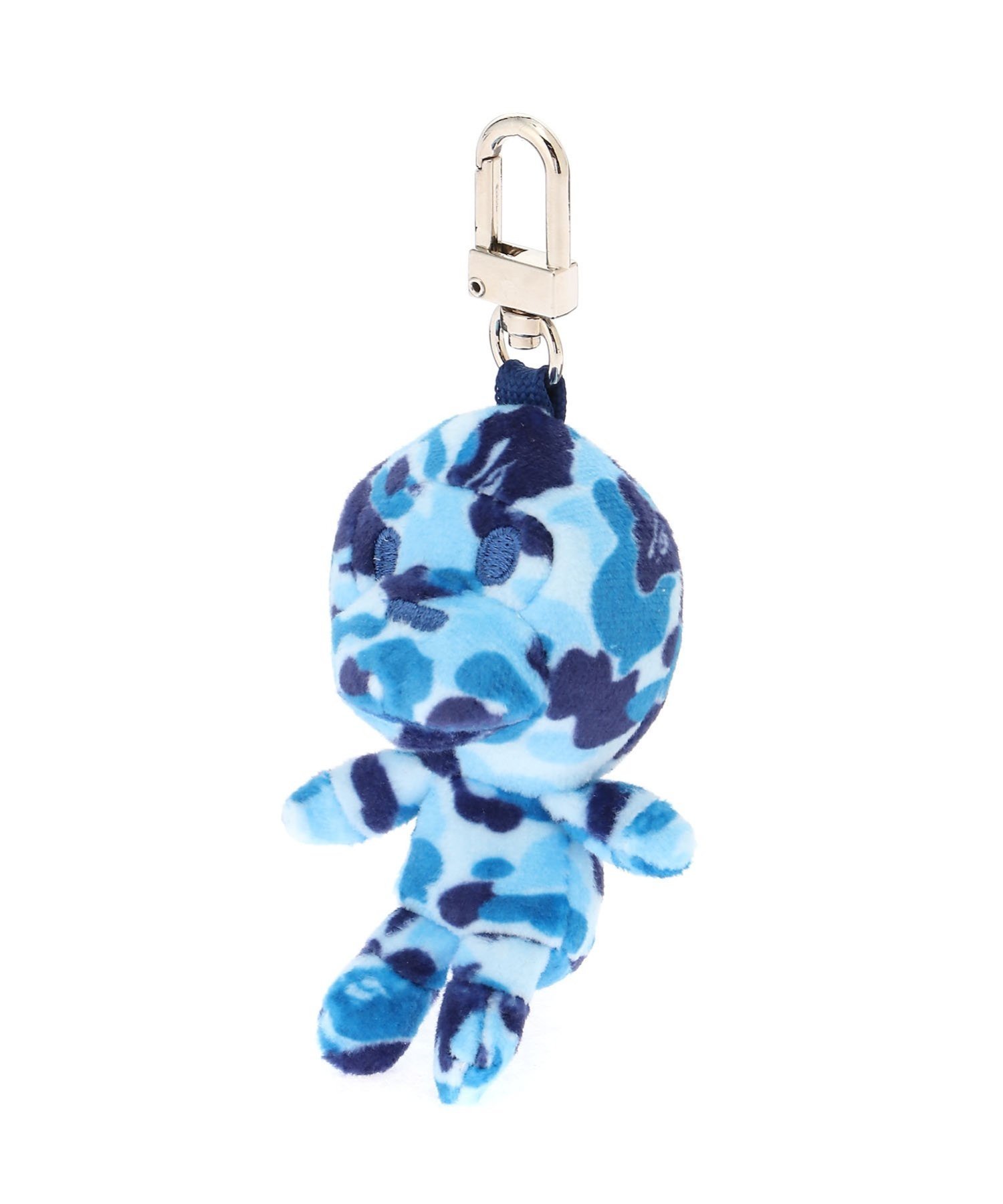 A BATHING APE BABY MILO PLUSH DOLL KEY CHAIN ア ベイシング エイプ ファッション雑貨 チャーム・キーチェーン ブルー グレー グリーン ピンク