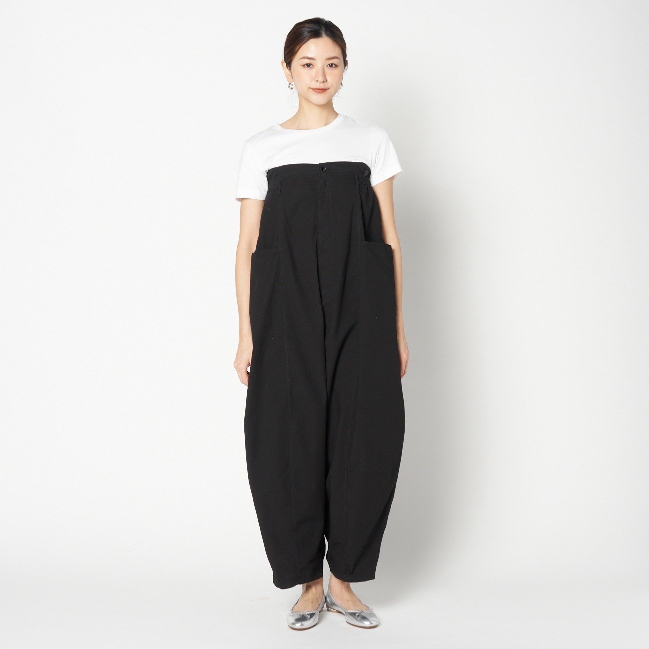 【SALE／30%OFF】CELLAR DOOR ANA HIGH WAIST WIDE PT エリオポール パンツ その他のパンツ ブラック【送料無料】