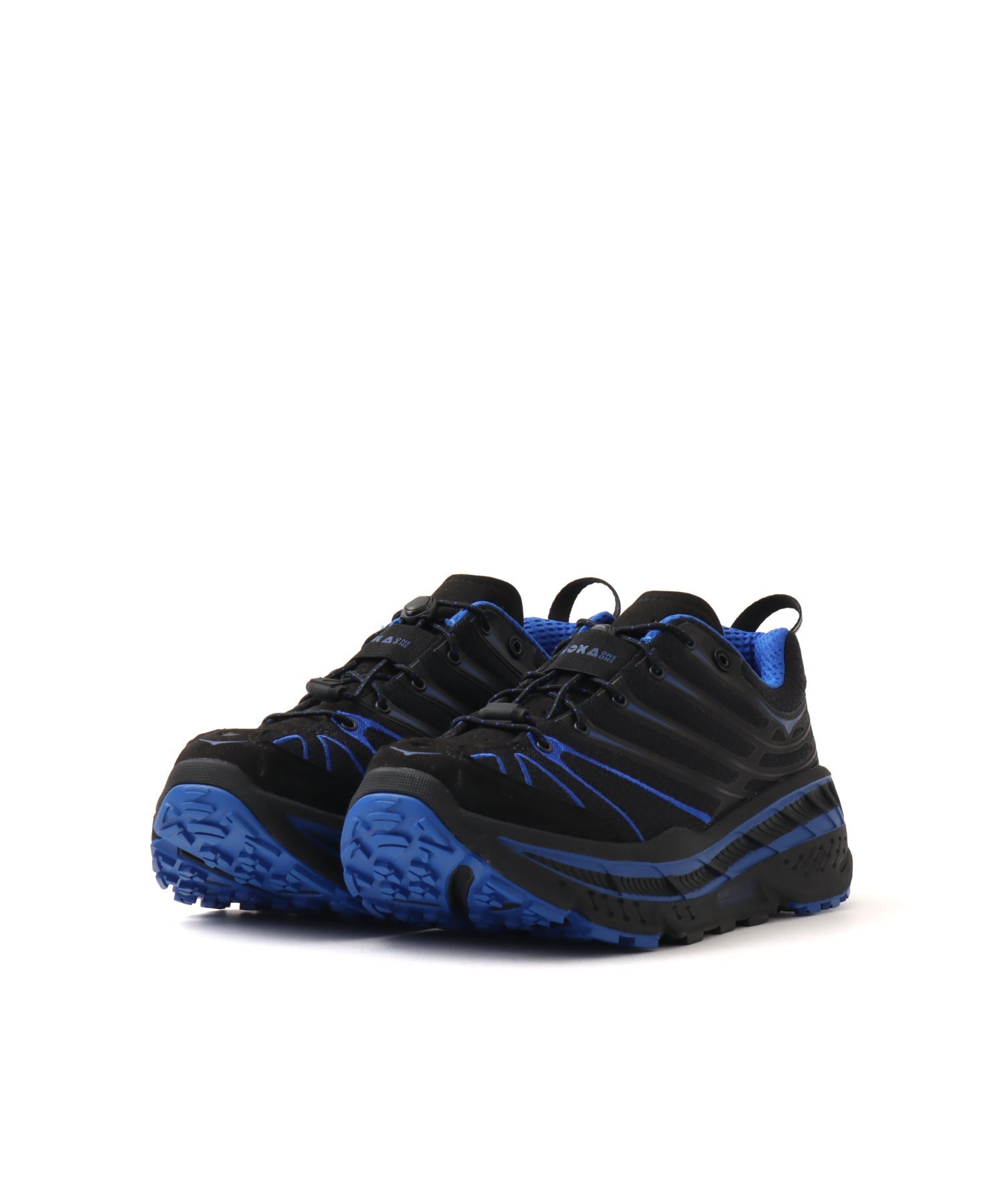 HOKA STINSON EVO OG BLACK / ULTRAMARINE アトモス シューズ・靴 スニーカー ブラック