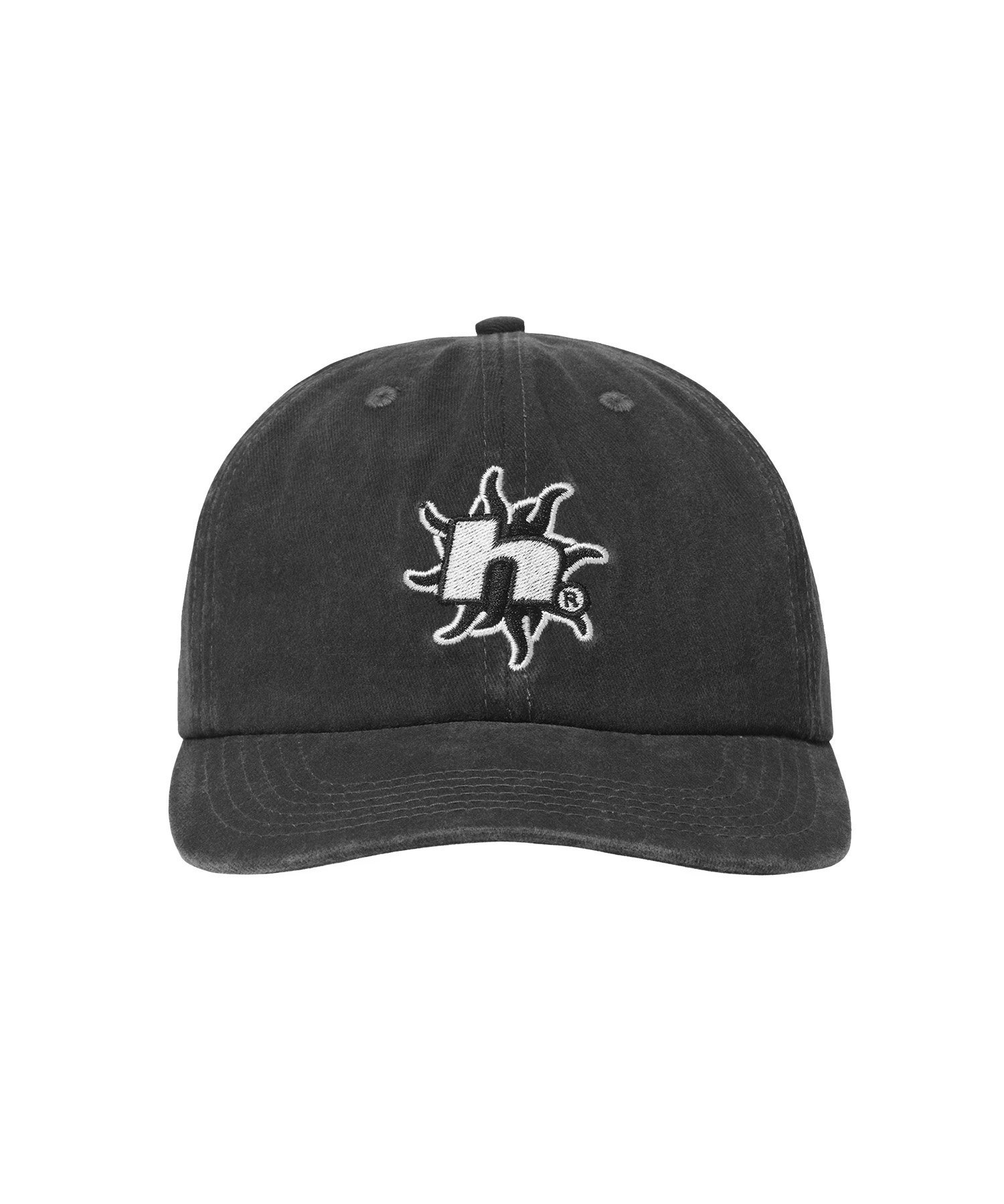 SOL DENIM 6 PANEL WASHED HAT / HUF キャップ ハフ 帽子 キャップ グリーン ブラック