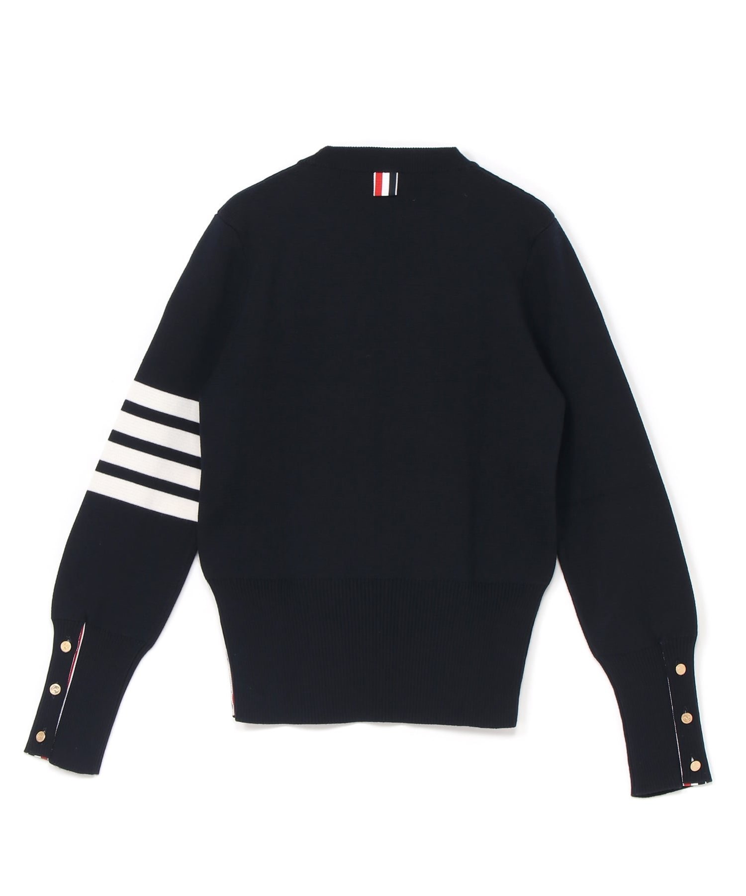 MILANO STITCH CLASSIC CREW NECK PULLOVER トムブラウン トップス ニット グレー ネイビー