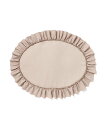 【SALE/30%OFF】Francfranc フリル オーバルマット フランフラン インテリア・生活雑貨 カーペット・ラグ・マット グレー