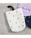 【SALE/40%OFF】apres les cours 3柄 シューズバッグ エフオーオンラインストア バッグ その他のバッグ パープル ホワイト