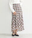 【SALE/70%OFF】earth music&ecology イレヘムチェックスカート アースミュージック&エコロジー スカート その他のスカート ブラウン...