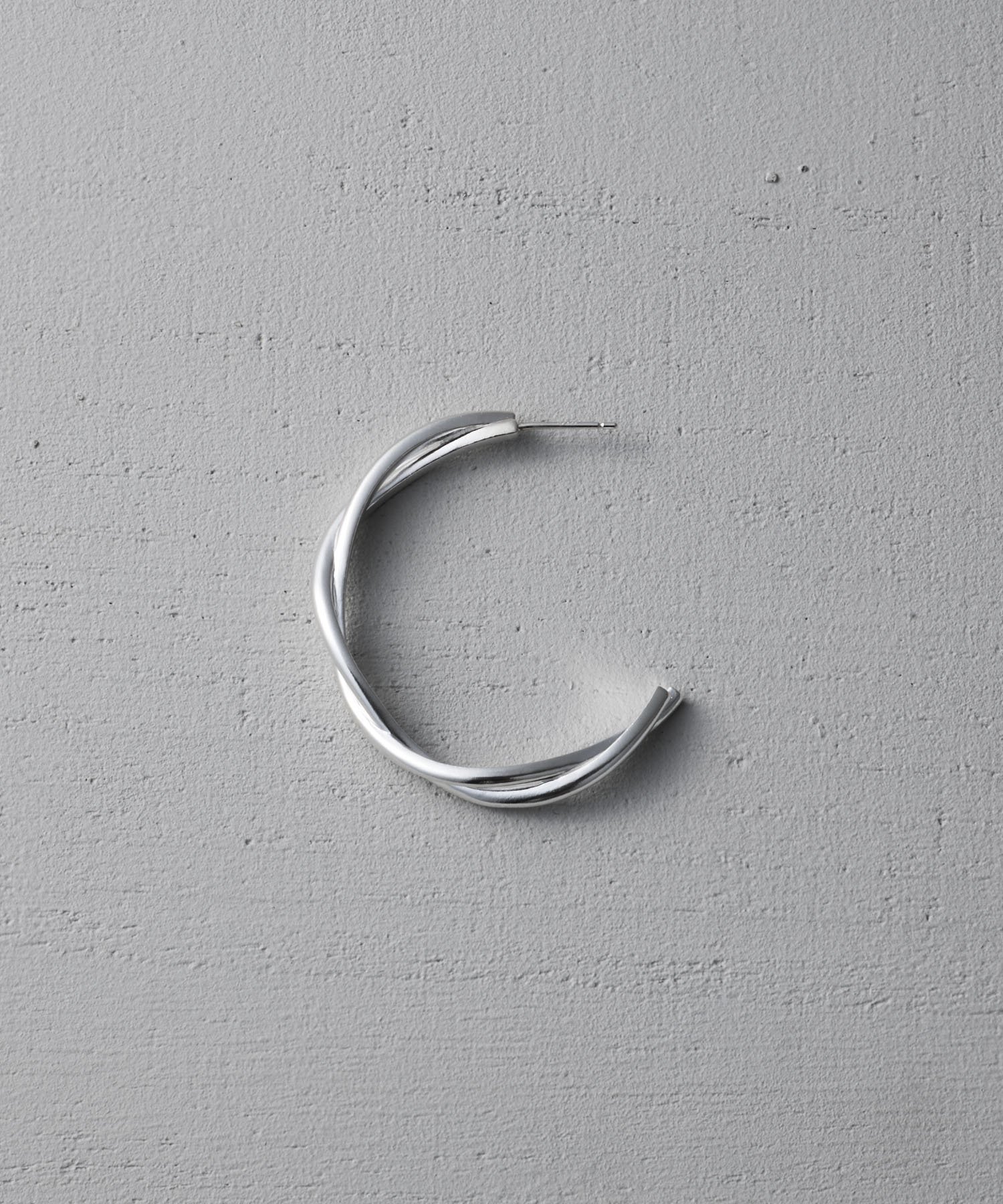 and cloud Ink Spiral Pierce / Single アンドクラウド アクセサリー・腕時計 ピアス シルバー【送料無料】