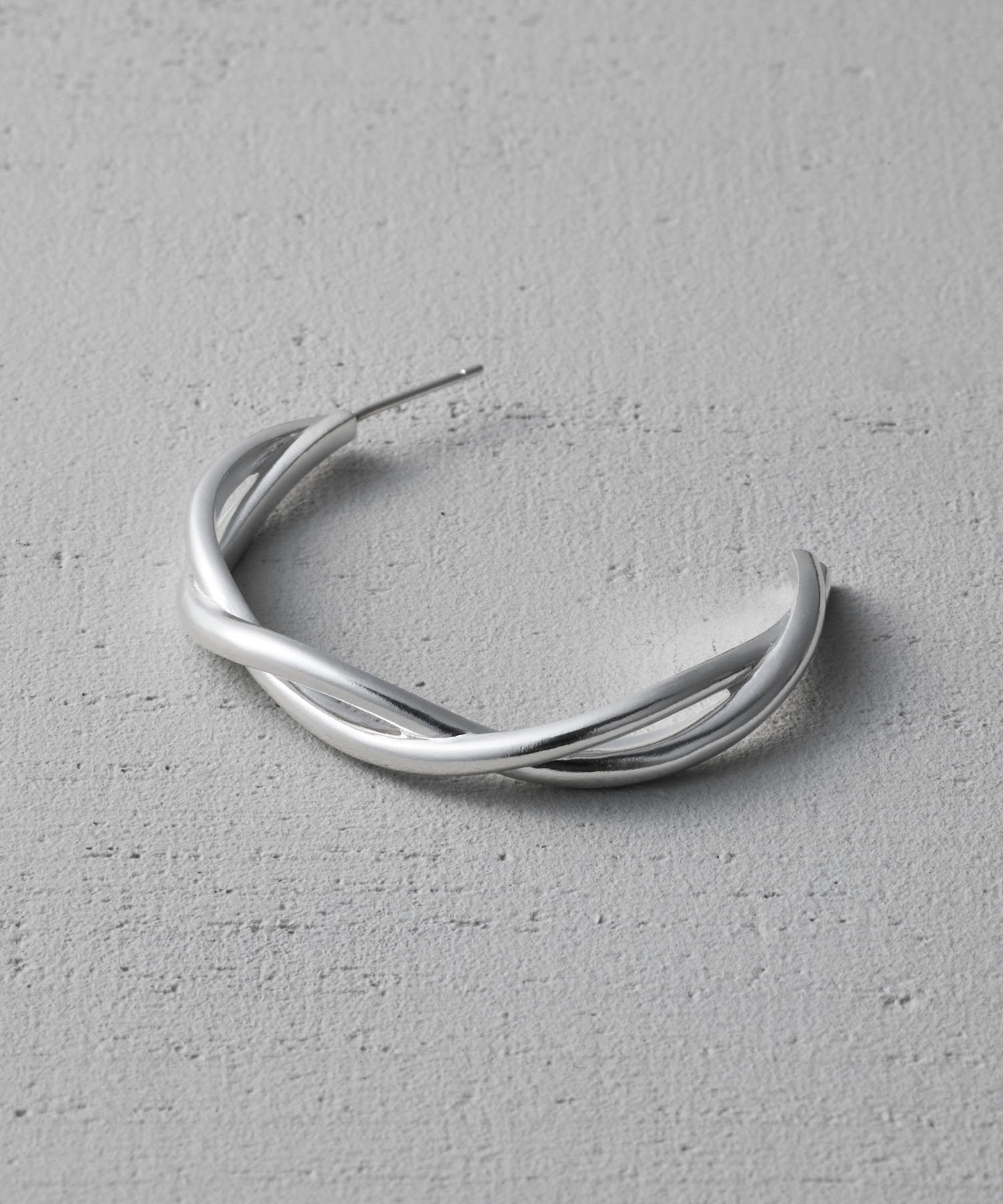 and cloud Ink Spiral Pierce / Single アンドクラウド アクセサリー・腕時計 ピアス シルバー【送料無料】