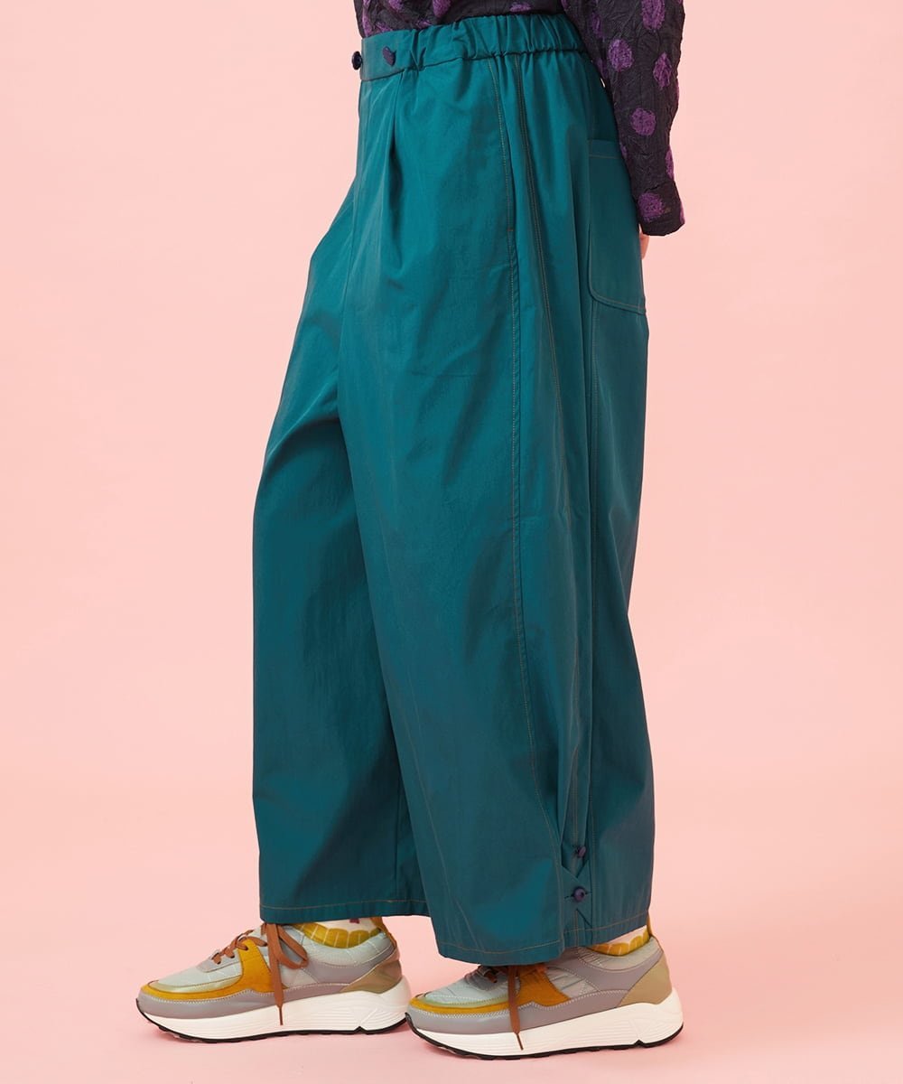 Jocomomola ツイルワイドパンツ ホコモモラ パンツ その他のパンツ ベージュ