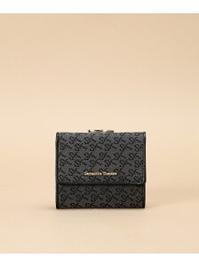 Samantha Thavasa ST Jacquard 三つ折り口金財布 サマンサタバサ 財布・ポーチ・ケース 財布 ブラック ブラウン ネイビー【送料無料】