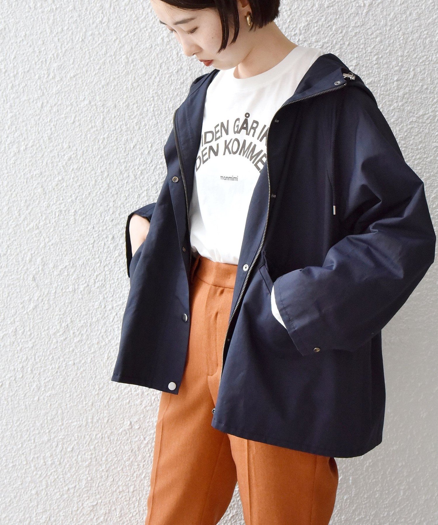 【SALE／40%OFF】SHIPS any SHIPS any:＜撥水＞フーディー ショート ブル ...