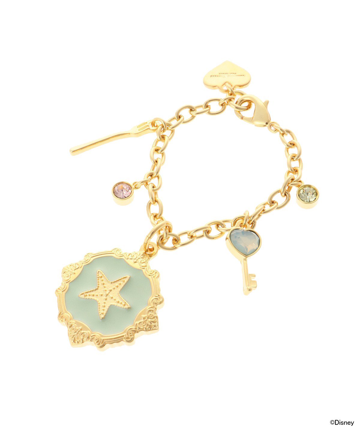 Samantha Thavasa Petit Choice 「ディズニーコレクション プリンセスシリーズ」 バッグチャーム(アリエル) サマンサタバサプチチョイス ファッション雑貨 チャーム・キーチェーン ゴールド【送料無料】