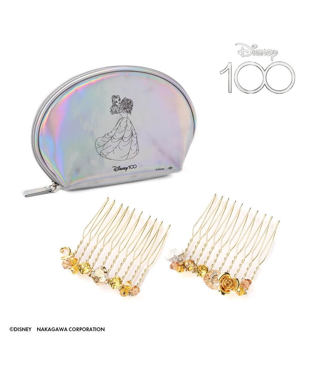 コンプレックスビズ   ヘアアクセサリー Complex Biz Disney100「ベル」コーム10足2個セット コンプレックス ビズ ヘアアクセサリー その他のヘアアクセサリー イエロー【送料無料】