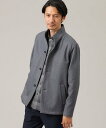 タケオキクチ ブルゾン メンズ 【SALE／30%OFF】TAKEO KIKUCHI 【Down Fabric】スタンドカラーブルゾン タケオキクチ ジャケット・アウター ブルゾン・ジャンパー グレー レッド ブルー ネイビー【送料無料】