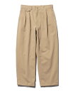 BEAMS PLUS BEAMS PLUS / 2 Pleats Trousers Twill ビ