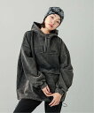 【SALE/30%OFF】X-girl ANORAK SWEAT TOP X-girl エックスガール トップス パーカー・フーディー レッド ブラウン ブラッ...