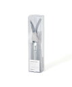 Francfranc カトラリー 4本セット ロゴ グレー フランフラン 食器・調理器具・キッチン用品 カトラリー グレー