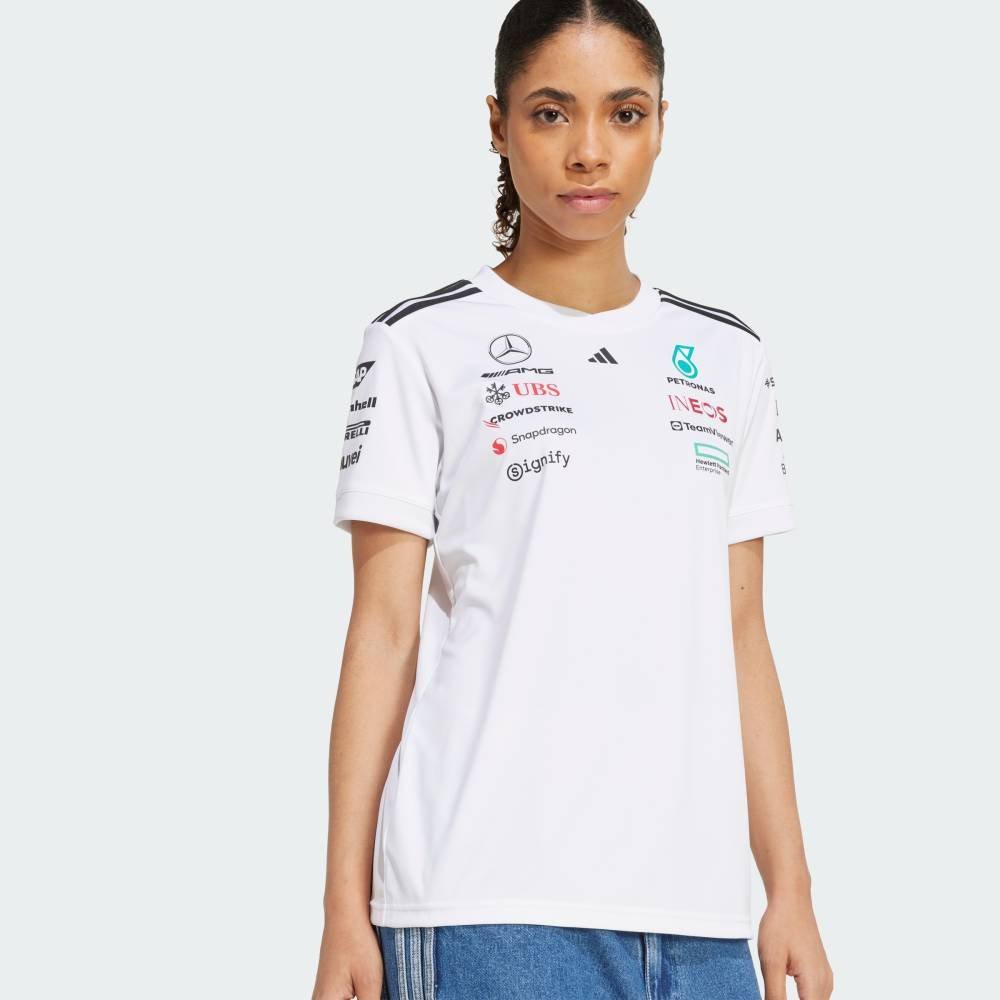 【SALE／30%OFF】adidas 【公式】アディダス adidas MERCEDES-AMG PETRONAS F1チーム ドライバージャージー アディダス トップス その他のトップス ホワイト【送料無料】