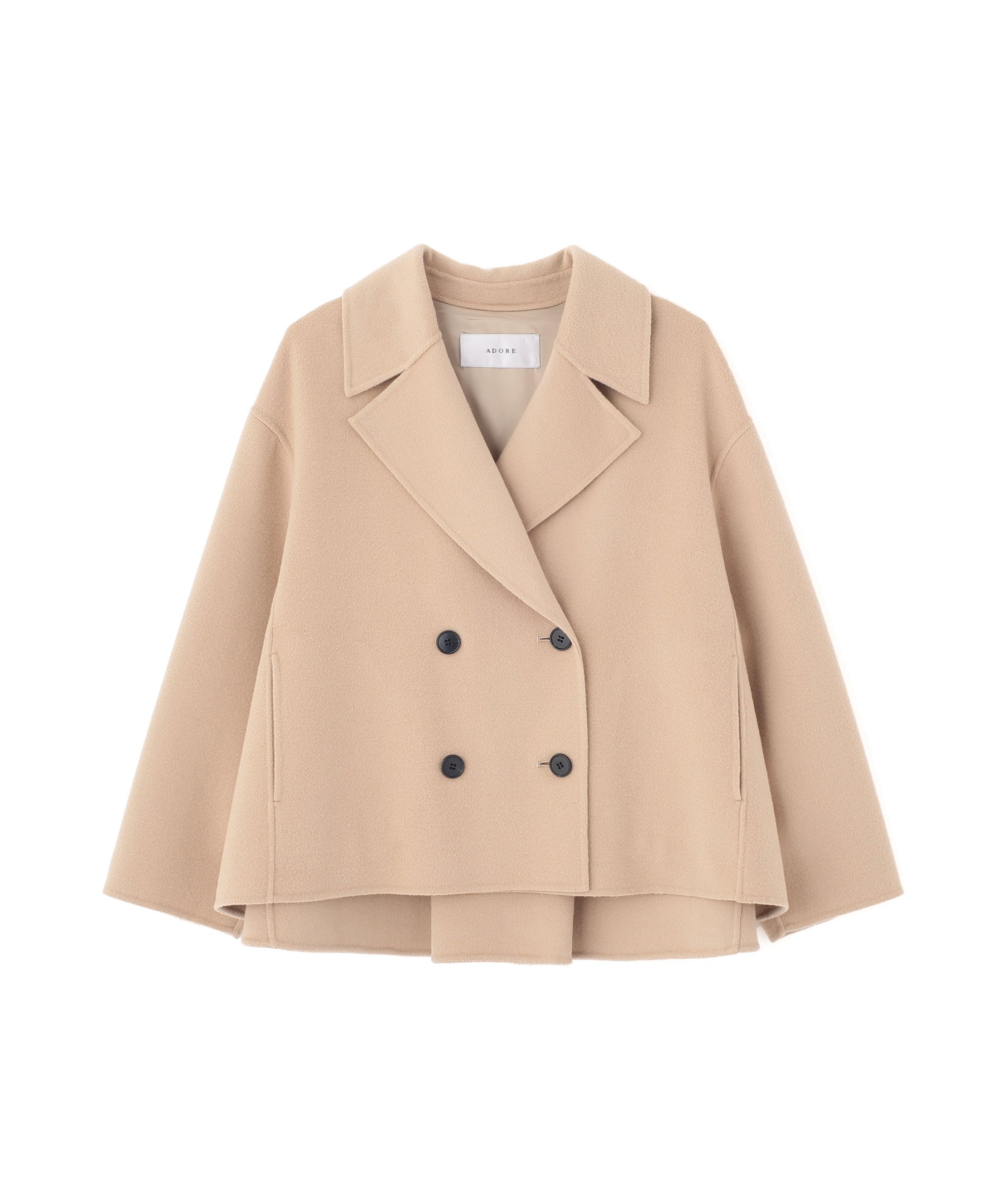 ADORE ソリッドウールリバージャケット アドーア ジャケット・アウター その他のジャケット・アウター ..