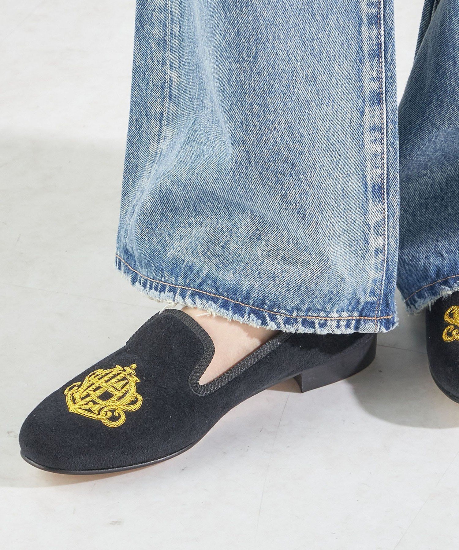 SHIPS WOMEN 《予約》【SHIPS別注】Tricker's: 50th ANNIV SHIPS CHURCHILL シップス シューズ・靴 スリッポン ブラック【送料無料】